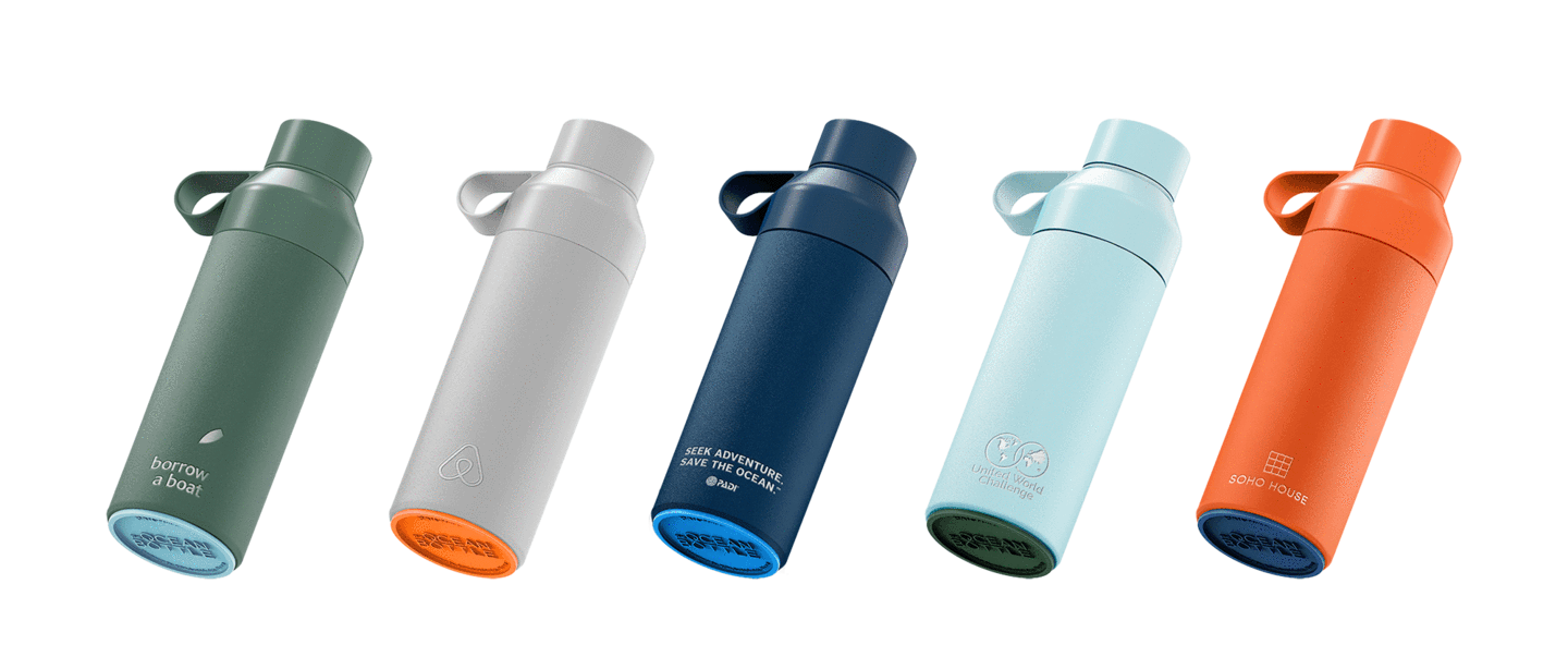 co-branded Ocean Bottle