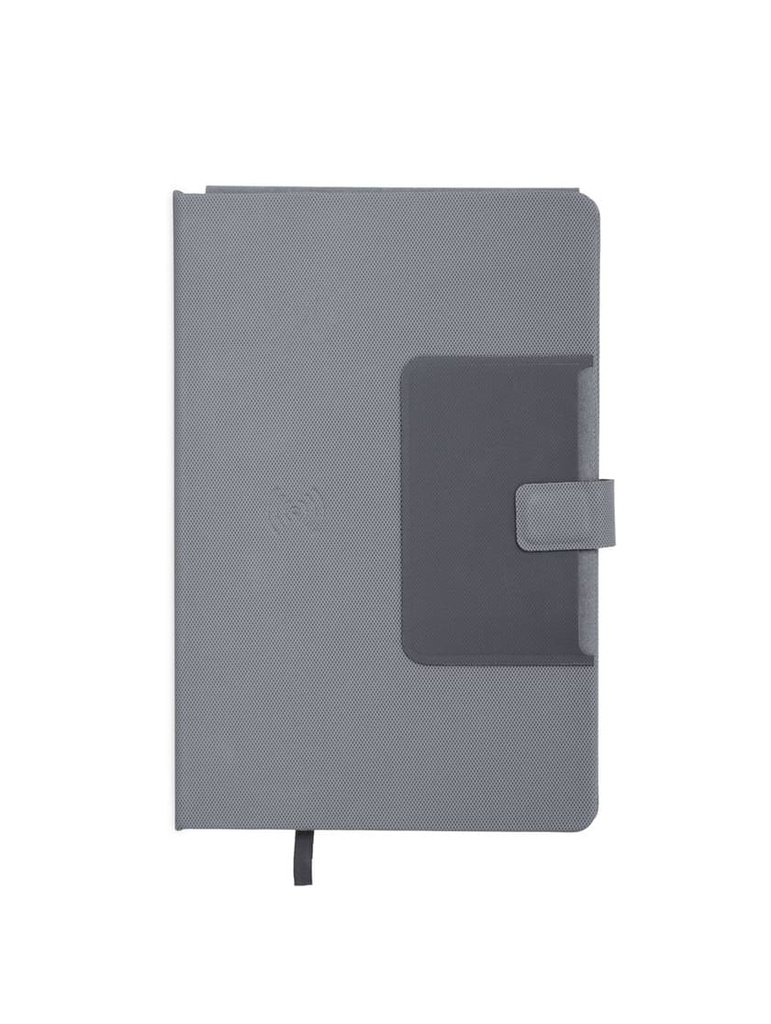 KAMEZ - Santhome 15W Wireless Deluxe Notebook with Phone Stand