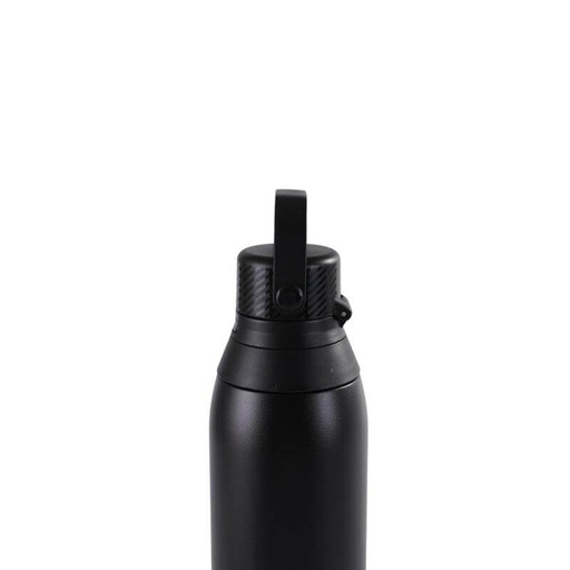 EVORA - Hans Larsen Double Wall Stainless Steel Vacuum Bottle - 750ml - Black