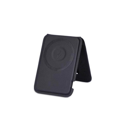MAG3 - Giftology 3-in-1 Magnetic Wireless Charger Card Holder - Black