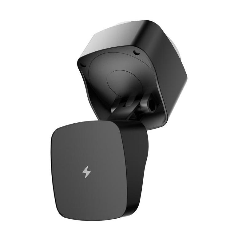 VIRTON - Giftology Magnetic Car Phone Holder and 15W Wireless Charger - Black