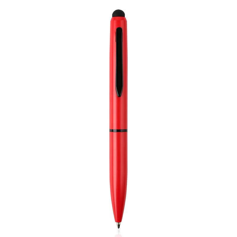 SVEN - Metal Ballpoint Pen with Stylus - Red