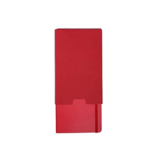 BARON - Santhome Expanded A5 Hard Cover Notebook - Red