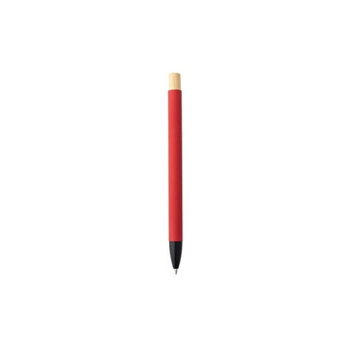 BOLT - Aluminium Push Action Ballpen - Red