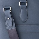 Cross Luxury Leather Briefcase - Navy Blue	