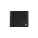 CROSS Pebble Leather 6CC Classic Fold Wallet with 6CC Cardholder - Black