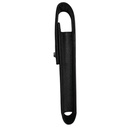 CROSS Leather Single Pen Case with Flap - Black
