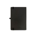  CROSS HARDCOVER A5 NOTEBOOK + PEN + LEATHER CARD HOLDER  - BLACK