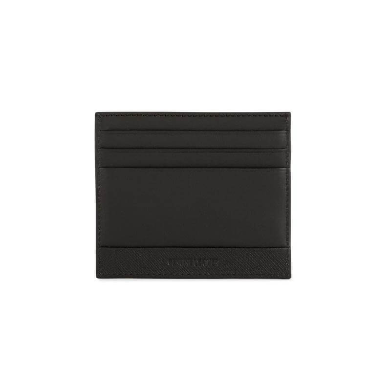  CROSS HARDCOVER A5 NOTEBOOK + PEN + LEATHER CARD HOLDER  - BLACK