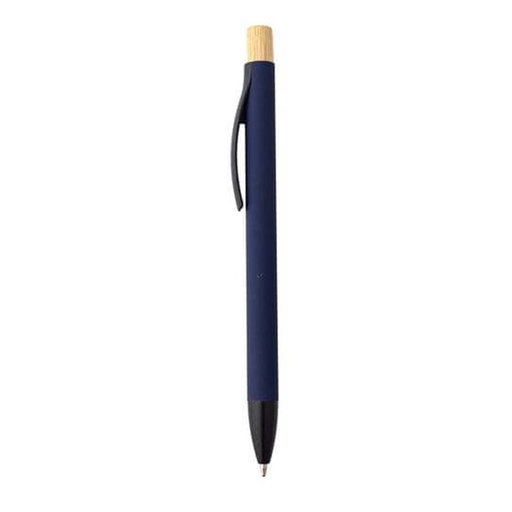 BOLT - Aluminium Push Action Ballpen - Blue