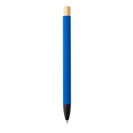 BOLT - Aluminium Push Action Ballpen - Medium Blue 