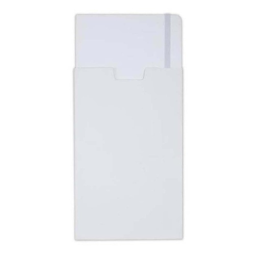 BARON - Santhome Expanded A5 Hard Cover Notebook - White