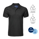 [Earth White-S] Santhome PRO EARTH (Mens) - The Fully Recycled Polo Shirt (Small, White)