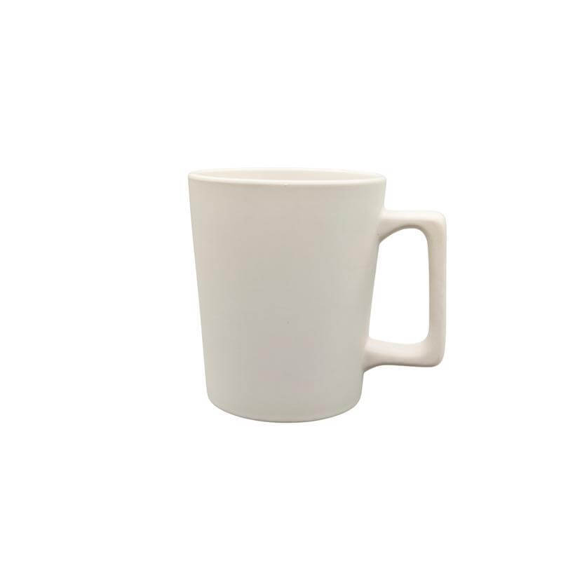 FALLO - Giftology Ceramic Cup with Wide Grip 400 ml - White | Jasani